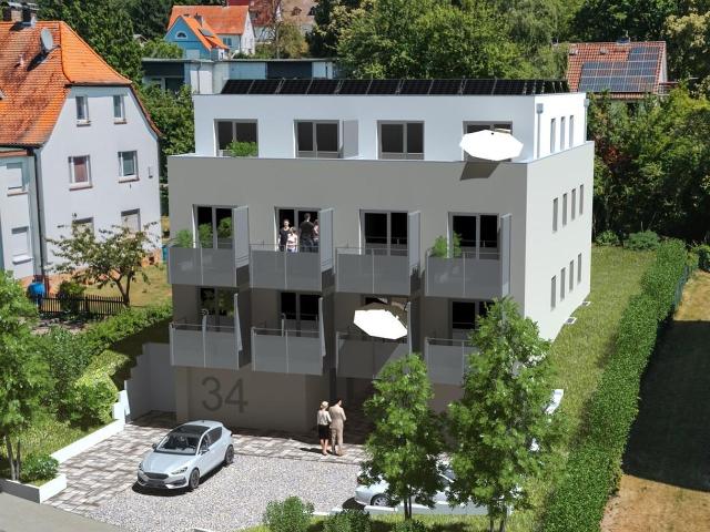 Erstbezug: Penthouse 1 Zimmer Apartments in hochwertigem Neubau mit Einbauküche