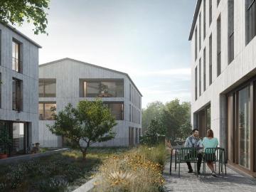 Erstbezug – Quartier Rickenbach Moderne 1 Zimmer Wohnung Haus HE Top 3
