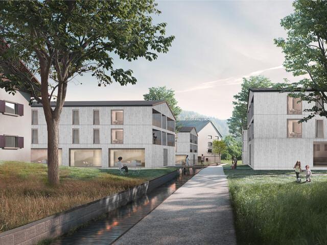 Erstbezug – Quartier Rickenbach Moderne 2 Zimmer Wohnung Haus HC Top 9