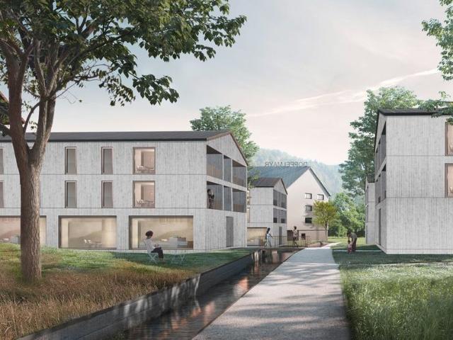 Erstbezug – Quartier Rickenbach Moderne 2 Zimmer Wohnung Haus HB Top 9