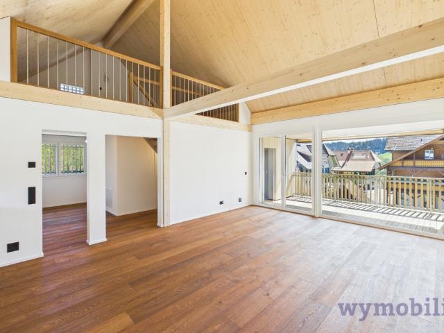Erstbezug – Wohnen auf höchstem Niveau 2 Zimmer + Galerie und Büro!