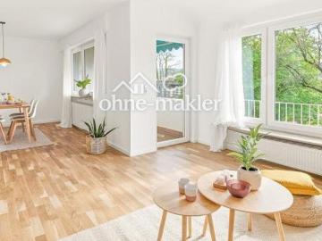 Erstbezug! Wunderschöne, helle 3,5 Zimmer Wohnung mit 2 Balkonen und Stellplatz