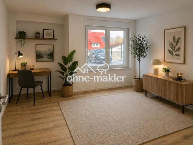 Erstbezug Toplage CR: Exkl. Neubau 3 Zi Whg auf 2 Ebenen m. EBK, Terasse, 2 Bäder, Garage