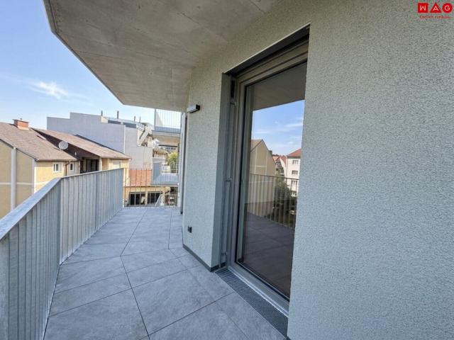 erstbezug: traumhafte 2 zimmer wohnung mit innenhofbalkon!