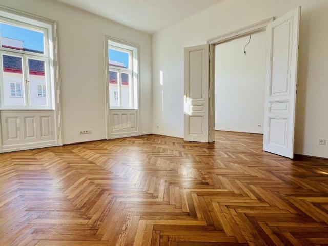 Erstbezug · U6 in Gehweite · hochwertige 3 Zimmer Wohnung · Lift · Küche mit Essbereich · Fußbodenheizung