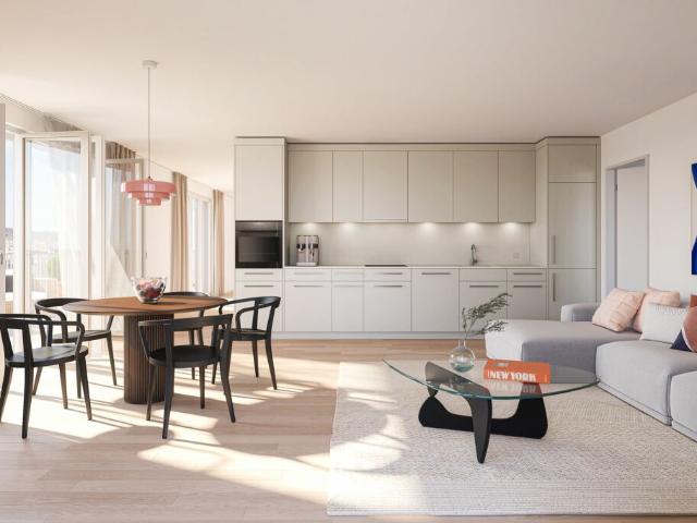 Erstbezug und urbanes Wohngefühl: 3.5 Zimmer Wohnungen im SHIFT