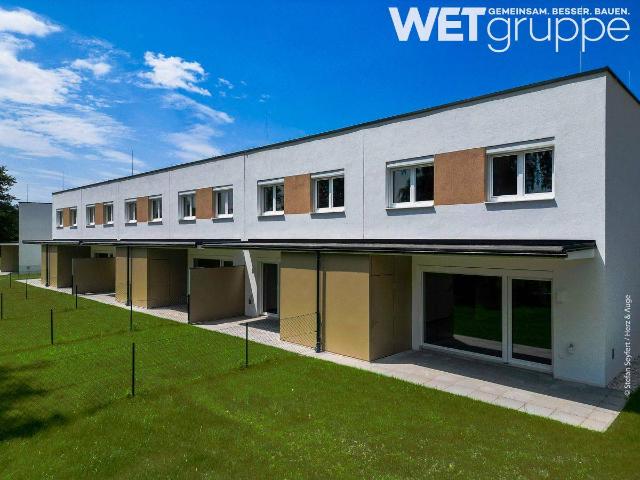 Erstbezug | VERRINGERTE ANZAHLUNG | gefördertes Reihenhaus mit Kaufoption