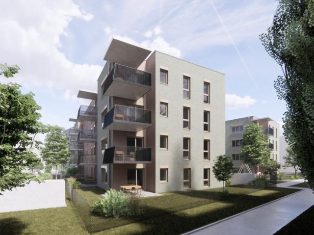 Ein viertel grün' in Wr. Neustadt ansprechende Erstbezug Wohnung mit 3 Zimmer und Balkon