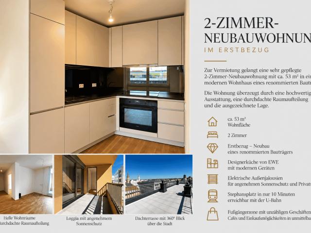 Erstbezugswohnung mit Designerküche von EWE