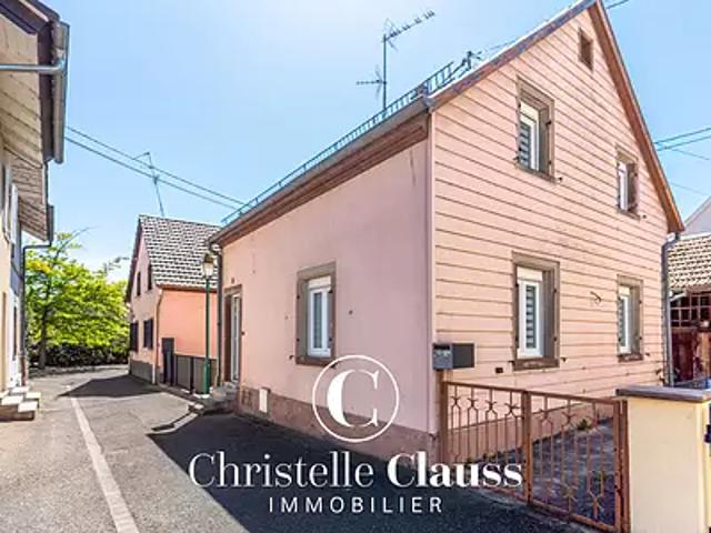 Erstein 67150 Achat / Vente maison 4 pièces t4 au dernier étage cave