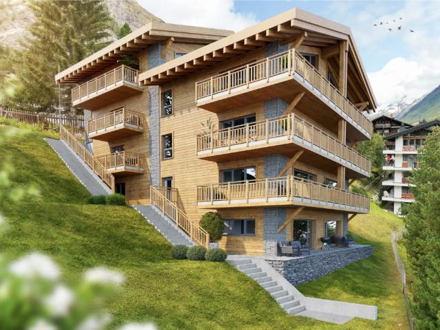 Erstklassiges Neubauprojekt in Zermatt Hotel oder 4 Duplexwohnungen Erstwohnsitz Résidence principale