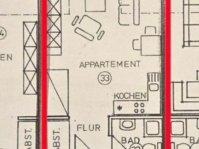 Erstklassiges, sonniges 1 Raum Apartment m. EBK, Außenjalousien u. Lift PKW Stellplatz möglich