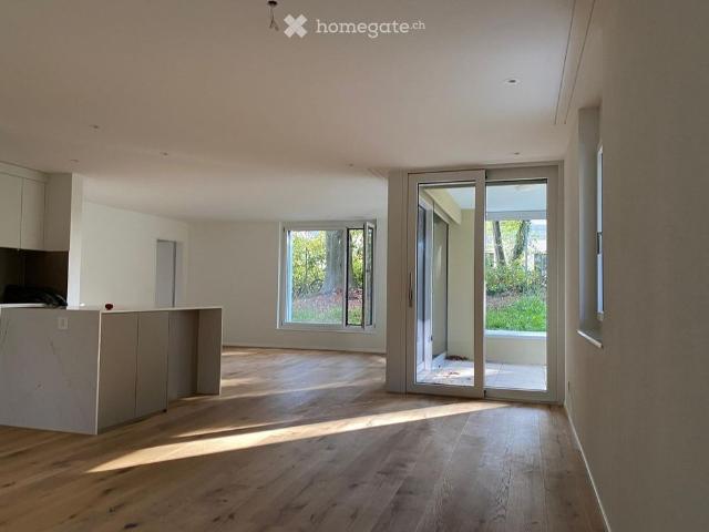 Erstvermietung einer modernen, exklusiven 3.5 Zimmer Neubau Wohnung im Erdgeschoss in Bassersdorf