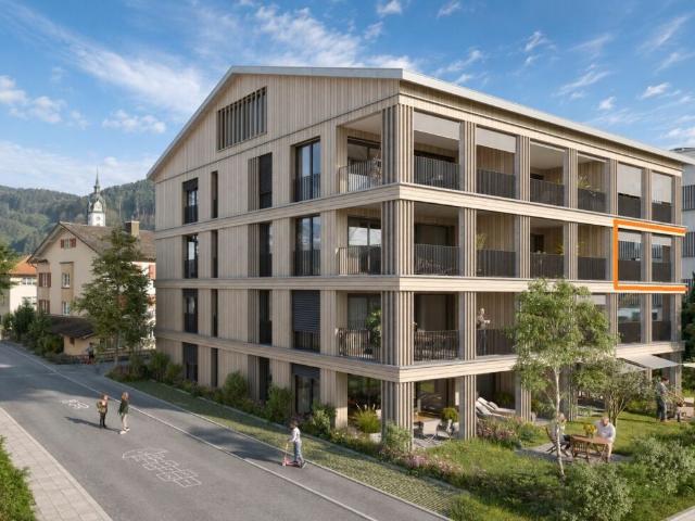 Erstvermietung Exklusive 3½ Zimmer Neubauwohnung mit grosszügigem Balkon