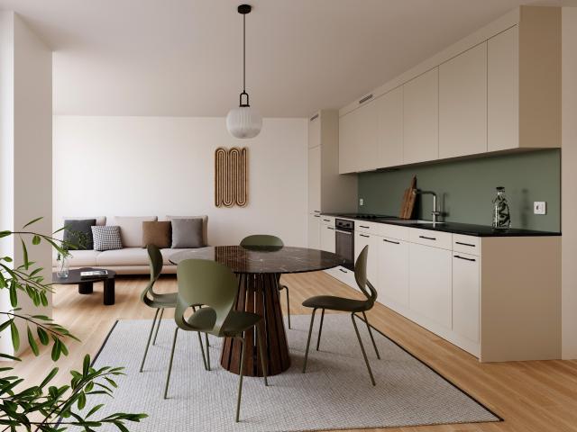 Erstvermietung im Kreis 6 – 2.5 Zimmer mit Balkon
