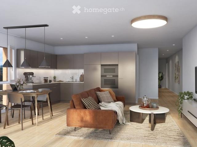 Erstvermietung: Moderne 2.5 Zimmer Neubauwohnung an zentraler Lage in Affoltern am Albis