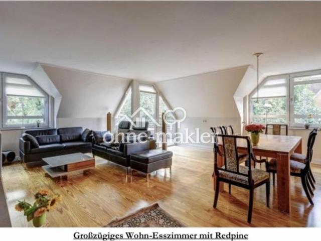 Erstvermietung nach Eigennutzung – exklusive Maisonette mit Penthouse Flair in bester Villenlage