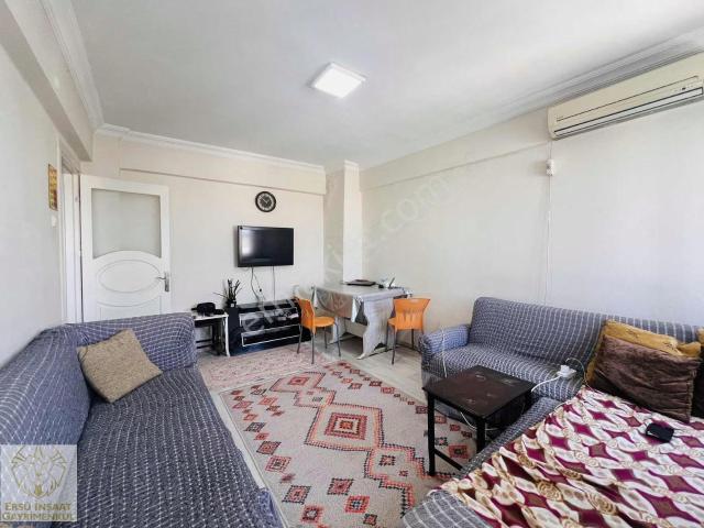 Ersü'den Yeşilyurt Ordu Caddesinde 2+1 Doğalgazlı Eşyalı Daire