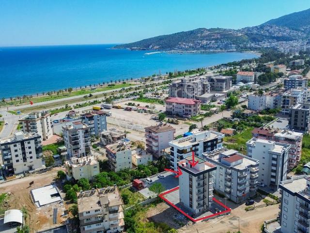Ertuğrul'dan 1+1 Deniz Manzaralı Daire