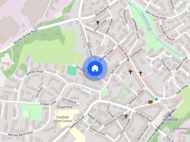 Ewart Court, Hadfield, Glossop, Derbyshire, SK13