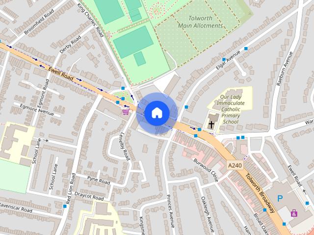 Ewell Road, Surbiton, KT6