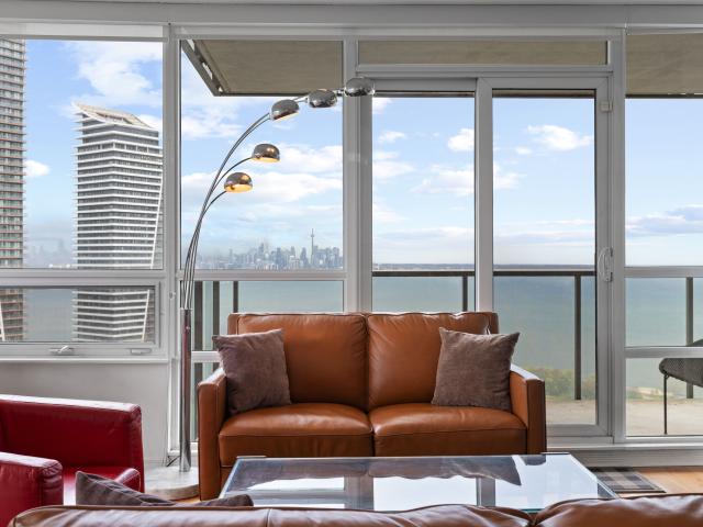 Etobicoke Fully Furnished Condo for Rent at Beyond the Sea Star Tower Condos Stunning 2 Bedroom, 2 Bath with 2 Balconies and Stellar Views