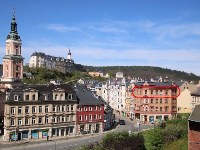 Etagenwohnung mit Einbauküche in der Altstadt