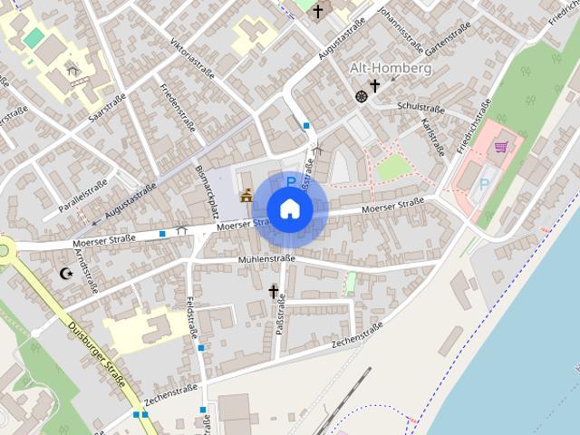 Etagenwohnung in Duisburg Homberg wartet auf neuen Mieter!