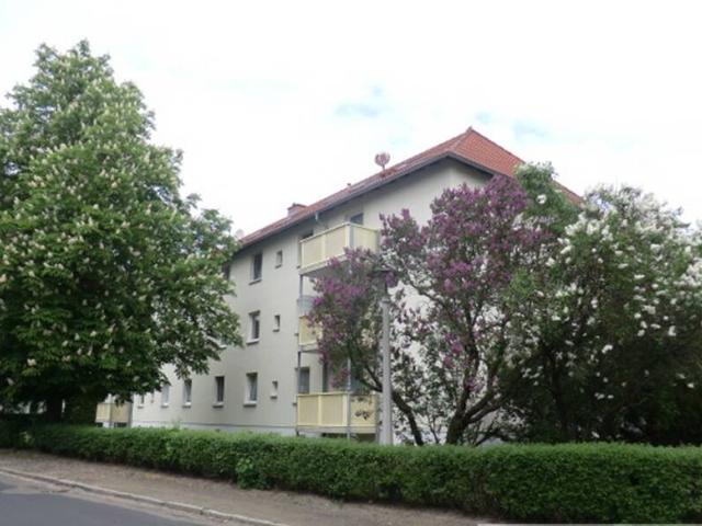 Etagenwohnung in Riesa: Schicke 2 Raumwohnung mit Balkon im Grünen