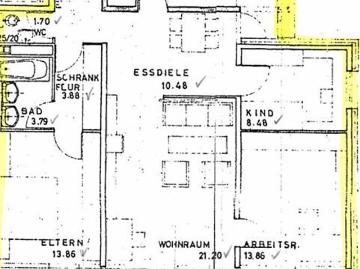 Etagenwohnung in Taufkirchen