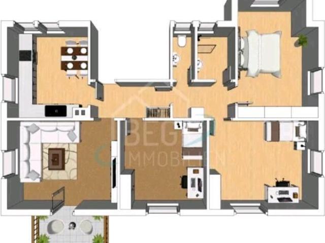 Etagenwohnung