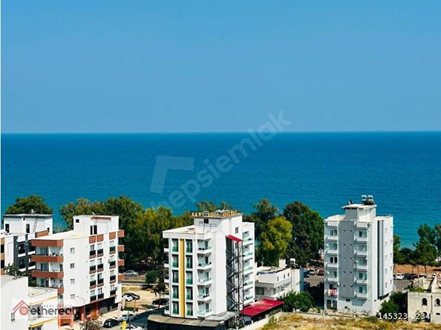 ETHEREAL'DEN TECE'DE FULL EŞYALI DENİZ MANZARALI 2+1 DAİRE