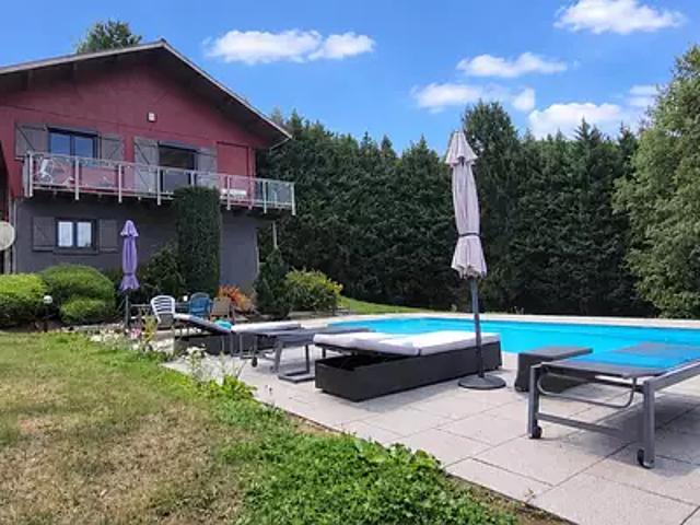 Etival Clairefontaine 88480 Achat / Vente maison 4 pièces t4 piscine terrasse