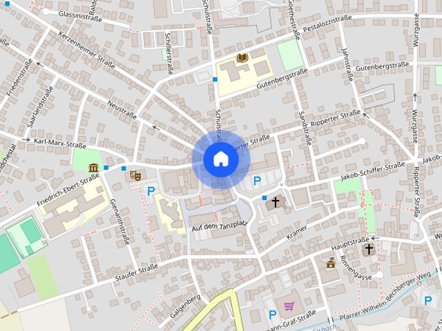 EUPORA® Immobilien: 3 Zimmer Wohnung mit Balkon in Eisenberg
