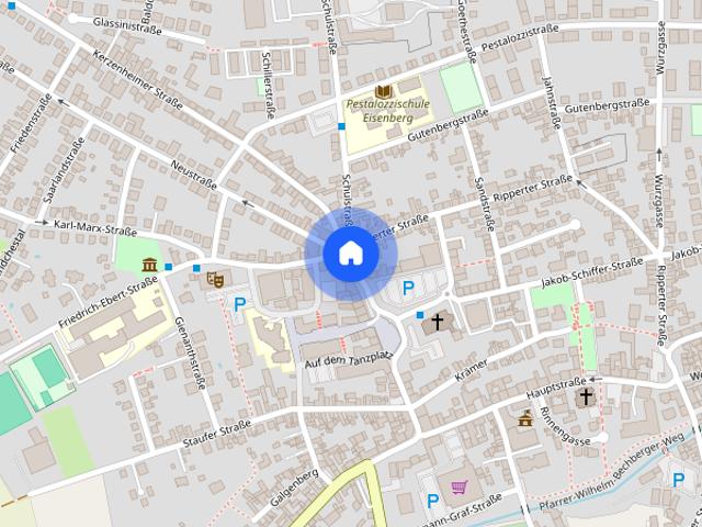 EUPORA® Immobilien: Wohnung mit Balkon in Eisenberg