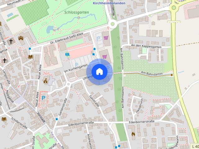 EUPORA® Immobilien: Frisch sanierte Wohnung mit Garten in Kirchheimbolanden