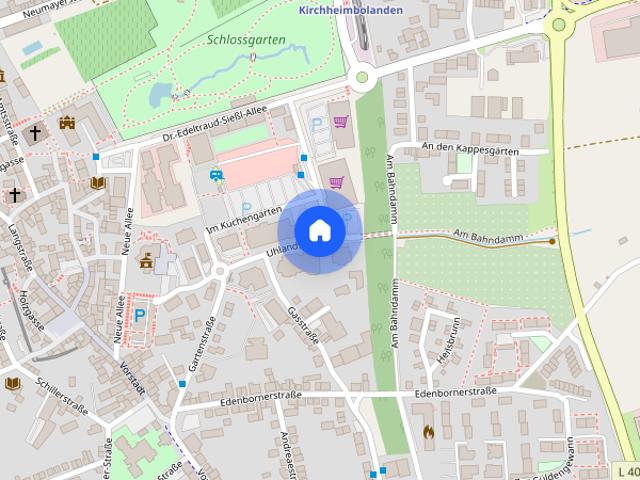 EUPORA® Immobilien: Single Wohnung in Kirchheimbolanden