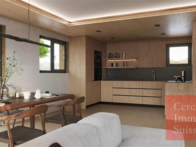 Euseigne neue 4,5 Zimmer Einfamilienhaus Reihenhaus Parzelle 1