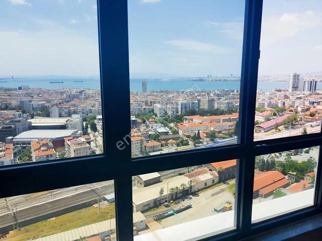 Evora İzmir 21.kat Full Körfez Manzaralı Kiralık 1+1 Daire