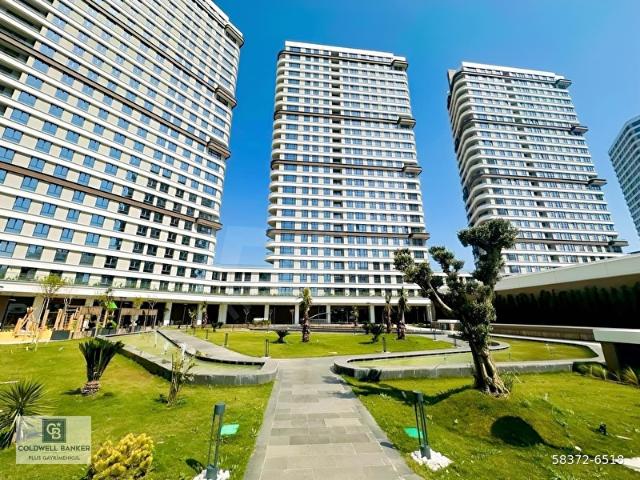 Evora İzmir`de Deniz ve Peyzaj Manzaralı 2+1 Kiralık Daire