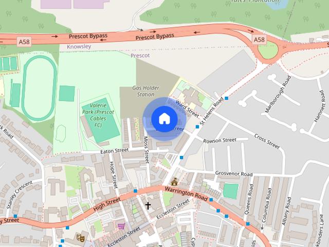 Evans Street, Prescot, Merseyside, L34
