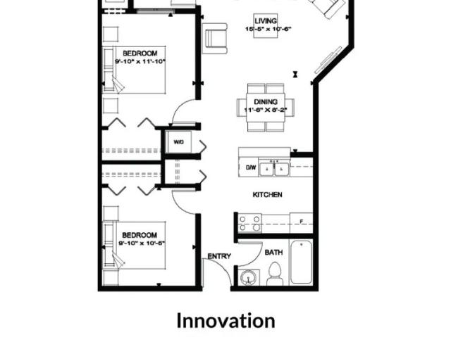 Evanston Ridge — 2 Bedroom