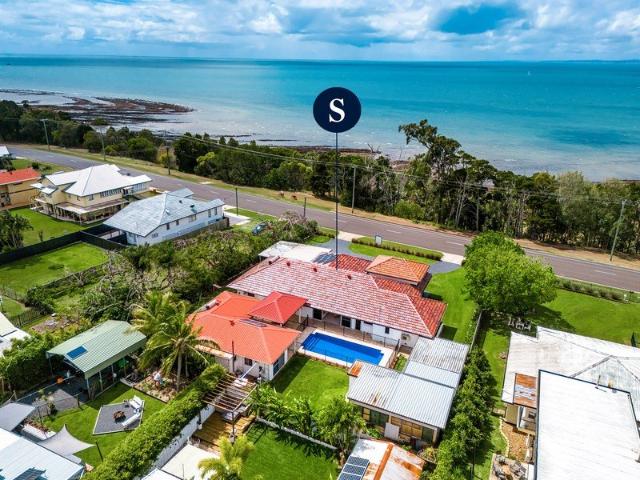 Waterfront Views in one of Hervey Bay's Blue Chip Locations: A Renovated Primary Residence & Two Bedroom Self Contained Studio