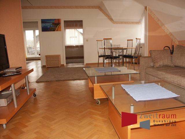 Eversburg, großzügige 3 Zi. Wohnung mit 2 Schlafzimmern und großer Dachterrasse