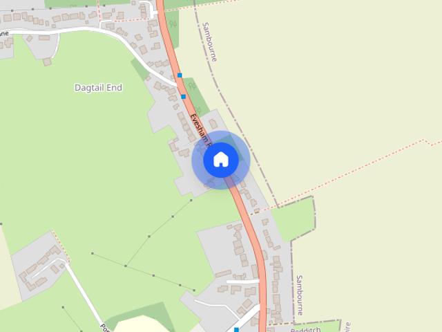 Evesham Road, Astwood Bank, Redditch, Worcestershire, B96