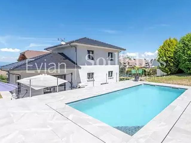 Evian les Bains 74500 Achat / Vente maison 6 pièces t6 piscine