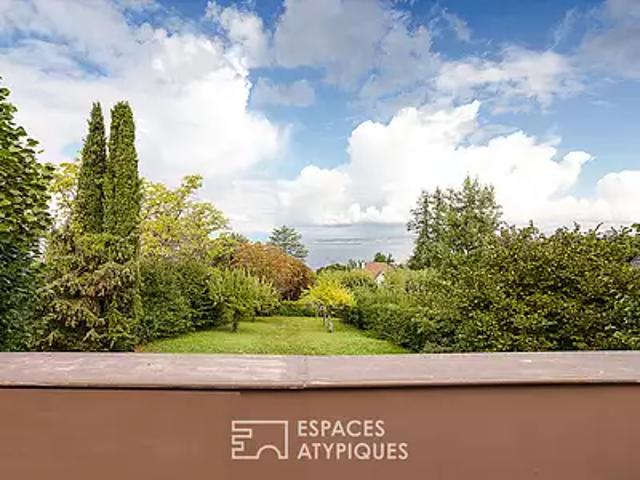 Evian les Bains 74500 Achat / Vente maison 7 pièces t7 au dernier étage cave