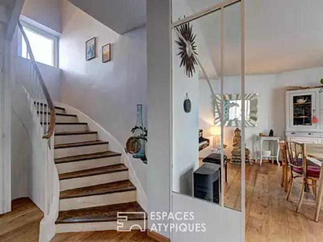 Evian les Bains 74500 Achat / Vente maison 7 pièces t7 au dernier étage jardin