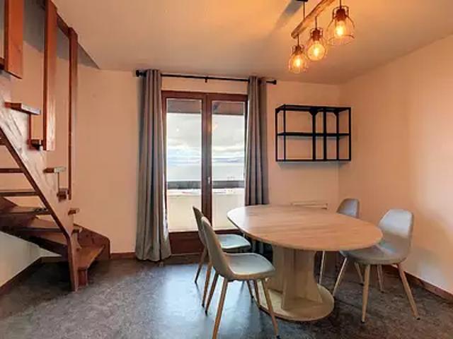 Evian les Bains 74500 Location appartement 2 pièces t2 au dernier étage cave