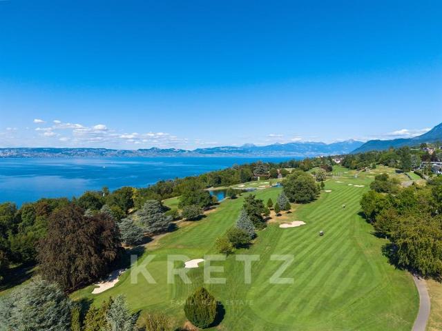 ÉVIAN LES BAINS — Villa d'Architecte sur le Golf Vue Lac 266m² Evian les Bains